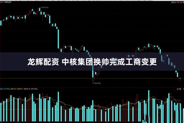 龙辉配资 中核集团换帅完成工商变更